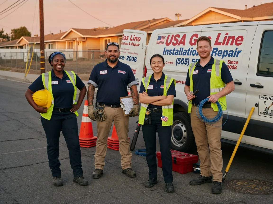 Gas Line Installation company in Ducor, CA